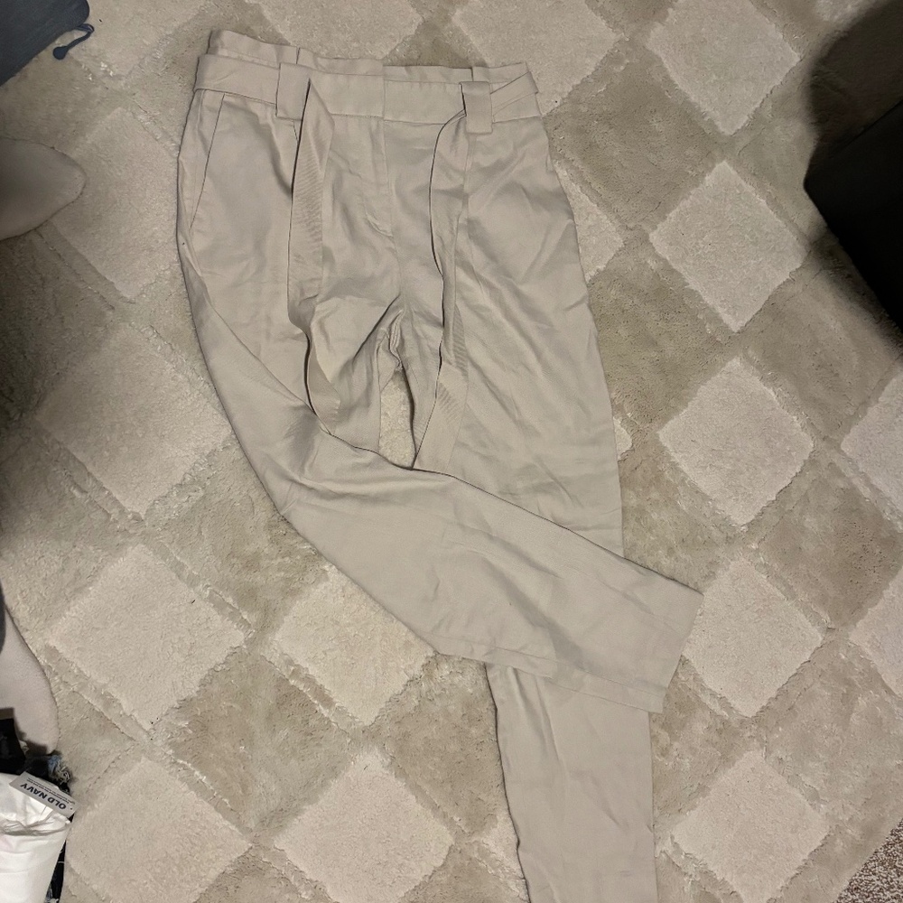 Paper Bag Dress Pants